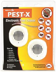 Bird-X PX-110-2 PEST-X ELECTRONIC PLUG-IN PEST CHASER (2-PACK) (2 PACKS)