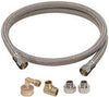 Brasscraft B1U-72DW612 D SPEEDI PLUMB BRAIDED UNIVERSAL DISHWASHER CONNECTOR KIT, 72 IN. (1 PER CASE)