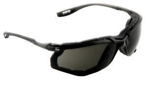 3M 11873-00000 Virtua CCS Safety Glasses With Black Polycarbonate Frame, Gray Polycarbonate Anti-Fog Lens And Foam Gasket Attachment (1/EA)