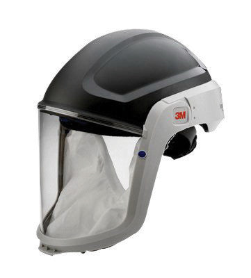 3M M-305 Polycarbonate Respiratory Hardhat Assembly For 3M Versaflo M-100, V Series And TR-300 Full Face Respirator With Standard Visor and Faceseal (1 Per Case)  (1/CA)
