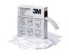 3M P-FL550DD/T 5" X 50' White Polypropylene And Polyester High Capacity Folded Sorbent, Perforated Every 16"  (1/BX)