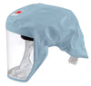 3M S-133LB-5 Medium/Large Tyvek QC S-Series Versaflo Tychem Blue Headcover With Integrated Head Suspension (For Use With Certain 3M Powered Air Purifying And Supplied Air Respirator Systems)  (1/EA)