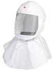 3M S-605-10 Standard Polypropylene S-Series Versaflo White Replacement Hood With Inner Collar (For Use With Premium Head Suspension)  (10/EA) Case