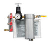 3M W-2806 50 CFM Air Purification Panel With 3 - 5 Outlets (For Use With Compressed Air Filter And Regulator)  (1/EA)