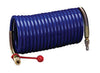 3M W-2929-25 3/8" X 25' Nylon High Pressure Industrial Interchange Coiled Supplied Air Hose (For Use With 3M High Pressure Compressed Air Systems)  (1/EA)