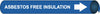 NMC A4006-PIPEMARKER PRECOILED, ASBESTOS FREE  W/B, FITS 3/4''-1'' PIPE (1 EACH)