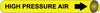 NMC A4057-PIPEMARKER PRECOILED, HIGH PRESSURE AIR B/Y, FITS 3/4''-1'' PIPE (1 EACH)