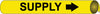 NMC A4102-PIPEMARKER PRECOILED, SUPPLY B/Y, FITS 3/4''-1'' PIPE (1 EACH)