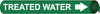 NMC A4106-PIPEMARKER PRECOILED, TREATED WATER W/G, FITS 3/4''-1'' PIPE (1 EACH)