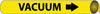 NMC A4107-PIPEMARKER PRECOILED, VACUUM B/Y, FITS 3/4''-1'' PIPE (1 EACH)