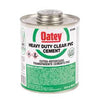 OATEY 31008 PVC HEAVY DUTY CEMENT, CLEAR, 32 OZ. (1 PER CASE)