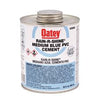 OATEY 30894 PVC RAIN-R-SHINE CEMENT, BLUE, 32 OZ. (1 PER CASE)