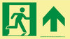 NMC 50R-1SN-F-NYC DIRECTIONAL SIGN, FORWARD, 4.5X8, RIGID, 7550 GLO BRITE, MEA APPROVED (1 EACH)