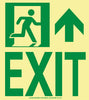 NMC 50R-6SN-R-NYC WALL MONT EXIT SIGN, FORWARD/RIGHT SIDE, 9X8, RIGID, 7550 GLO BRITE, MEA APPROVED (1 EACH)