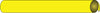 NMC A6002-PIPEMARKER PRECOILED, BLANK YELLOW, FITS 3/4''-1'' PIPE (1 EACH)