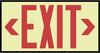 NMC 7210-EXIT, GLOBRITE, FRAMED, RED, 8.25 x 13.25 x .75 (1 EACH)