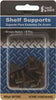 NBA  SHELF SUPPORT, PLASTIC 8 PACK (80 PACKS)