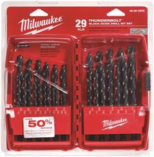 MILWAUKEE ELECTRIC 48-89-2802 DRILL BIT SET STEEL 29 PIECE (1 PER CASE)