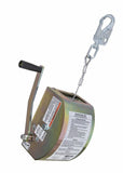 Miller 8442-Z7/65FT by Honeywell 65' ManHandler Personnel-Rated 3/16" Galvanized Steel Wire Rope Hoist