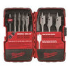 MILWAUKEE ELECTRIC 49-22-0175 6 IN. UNVERSAL FLAT BORING BIT SET, 8 PIECE (1 PER CASE)