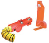 Air Systems CVF8D15KIT CVF Style 8" 848 cfm 1/4 hp 12 VDC Polyethylene Contractor Grade Ventilation Kit With Canister And 6" And 15' Flexible Duct  (1/EA)