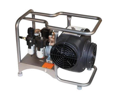 Air Systems SVB-A8 23" X 12" X 19" 3000 cfm 4 hp Polyethylene Pneumatic Air Powered Blower With 8" Duct  (1/EA)