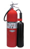 Amerex 01708 20 Pound Stored Pressure Carbon Dioxide 10-B:C Fire Extinguisher For Class B And C Fires With Chrome Plated Brass Valve, Wall Bracket, Hose And Horn  (1/EA)