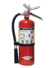 Amerex B500 5 Pound Stored Pressure ABC Dry Chemical 2A:10B:C Multi-Purpose Fire Extinguisher For Class A, B And C Fires With Anodized Aluminum Valve, Wall Bracket, Hose And Nozzle  (1/EA)
