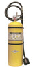 Amerex B570 30 Pound Stored Pressure Sodium Chloride Dry Powder Fire Extinguisher For Class D Fires With Chrome Plated Brass Valve, Wall Bracket, Hose, Horn And Wand Applicator  (1/EA)