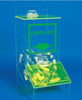 NMC AEP-5-ACRYLIC, EAR PLUGS DISPENSER WITH COVER, 11.25h x 6w x 9 d (1 EACH)
