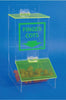NMC AFC1-ACRYLIC, FINGER COT DISPENSER WITH COVER, 11.25h x 6w x 9d (1 EACH)