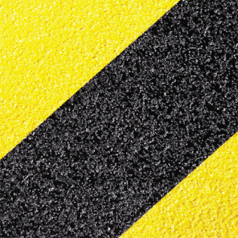 NMC AGT460BY-TAPE, ANTI-GRIT HVY DUTY, YLW/BLK, 4''X60' (3360-4 YELLOW/BLACK) (1 ROLL)