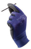 Ansell 11-618-6 Size 6 HyFlex 18 Gauge Ultra Light Weight Multi-Purpose Abrasion Resistant Black Polyurethane Palm Coated Work Gloves With Blue Nylon Liner And Elastic Knit Wrist  (1/PR)