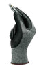 Ansell 11-801-10 Size 10 HyFlex Light Duty Multi-Purpose Black Foam Nitrile Palm Coated Work Gloves With Dark Gray Nylon Liner And Knit Wrist  (1/PR)