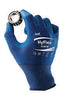 Ansell 11-818-11 Size 11 HyFlex 18 Gauge Ultra Light Weight Multi-Purpose Dark Blue FORTIX Nitrile Foam Dipped Palm Coated Work Gloves With Blue Nylon And Spandex Liner And Knit Wrist  (1/PR)