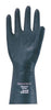 Ansell 29-865-11 Size 11 2X-Large Black HyFlex 13" Flock Lined 18 mil Unsupported Neoprene Chemical Resistant Gloves With Sandpatch Finish And Straight Cuff  (1/PR)
