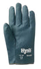 Ansell 208025 Size 7 Hynit Medium Duty Multi-Purpose Cut And Abrasion Resistant Blue Nitrile Impregnated Fabric Perforated Back Coated Work Gloves With Interlock Knit Liner And Slip-On Cuff  (1/PR)