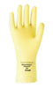 Ansell 193955 Size 9 Natural Technicians 12" 13 mil Unsupported Natural Rubber Latex And Neoprene Light Duty Chemical Resistant Gloves With Pebble Embossed Grip Finish And Pinked Cuff  (1/PR)