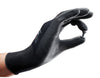 Ansell 48-101-7 Size 7 SensiLite Light Weight General Purpose Abrasion Resistant Black Polyurethane Dipped Palm Coated Work Gloves With Nylon Liner And Elastic Cuff  (1/PR)