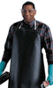 Ansell 950290 35" X 45" Black CPP 18 oz Hycar Heavy Weight Chemical Protection Apron  (1/EA)