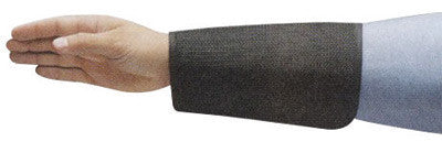 Ansell 950263 Black 9" CPP 2-Ply Cane Mesh Cut Resistant Sleeve With Velcro Closure  (1/EA)