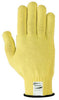 Ansell 70-356-9 Size 9 Yellow Vantage Heavy Weight Cut Resistant Gloves With Knit Wrist, Kevlar Lined, Reinforced DuPont Textured Yarn  (1/PR)