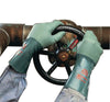 Ansell 8-352-8 Size 8 Green Scorpio 12" Interlock Knit Lined 15 mil Neoprene Fully Coated Heavy Duty Chemical Resistant Gloves With Rough Finish And Gauntlet Cuff  (1/PR)