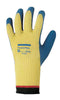 Ansell 206411 Size 10 PowerFlex Plus Heavy Duty Cut Resistant Blue Natural Rubber Latex Palm Coated Work Gloves With DuPont Kevlar Liner And Knit Wrist  (1/PR)