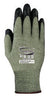Ansell 80-813-10 Size 10 PowerFlex 13 Gauge Medium Duty Special Purpose Cut And Flame Resistant Foam Palm Coated Work Gloves With DuPont Kevlar Liner And Knit Wrist  (1/PR)
