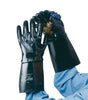 Ansell 9-928-10 Size 10 Large Black Neox 18" Fleece/Jersey Lined Neoprene Fully Coated Chemical Resistant Gloves With Smooth Finish And Gauntlet Cuff  (1/PR)