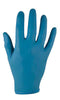 Ansell 565719 X-Large Blue 9 1/2" TNT Blue 5 mil Nitrile Ambidextrous Powder-Free Disposable Gloves With Textured Finger Tip Finish And Rolled Beaded Cuff  (1/BX)