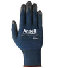 Ansell 97-505-8 Size 8 Black And Blue Clute Cut Medium Weight Cut Resistant Gloves With Knit Wrist, Intercept Technology With DuPont Kevlar Lined And Foam Nitrile Coating  (1/PR)