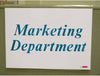 NMC APH2-ACRYLIC, PARTITION SIGN HOLDER, 7X10 (1 EACH)