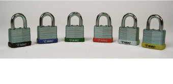NMC APSR-PADLOCK, LAMINATED, RED, 3/4'' SHACKLE (1 EACH)